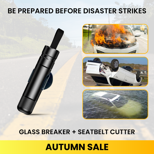 SafeHammer™ The Ultimate Car Emergency Tool