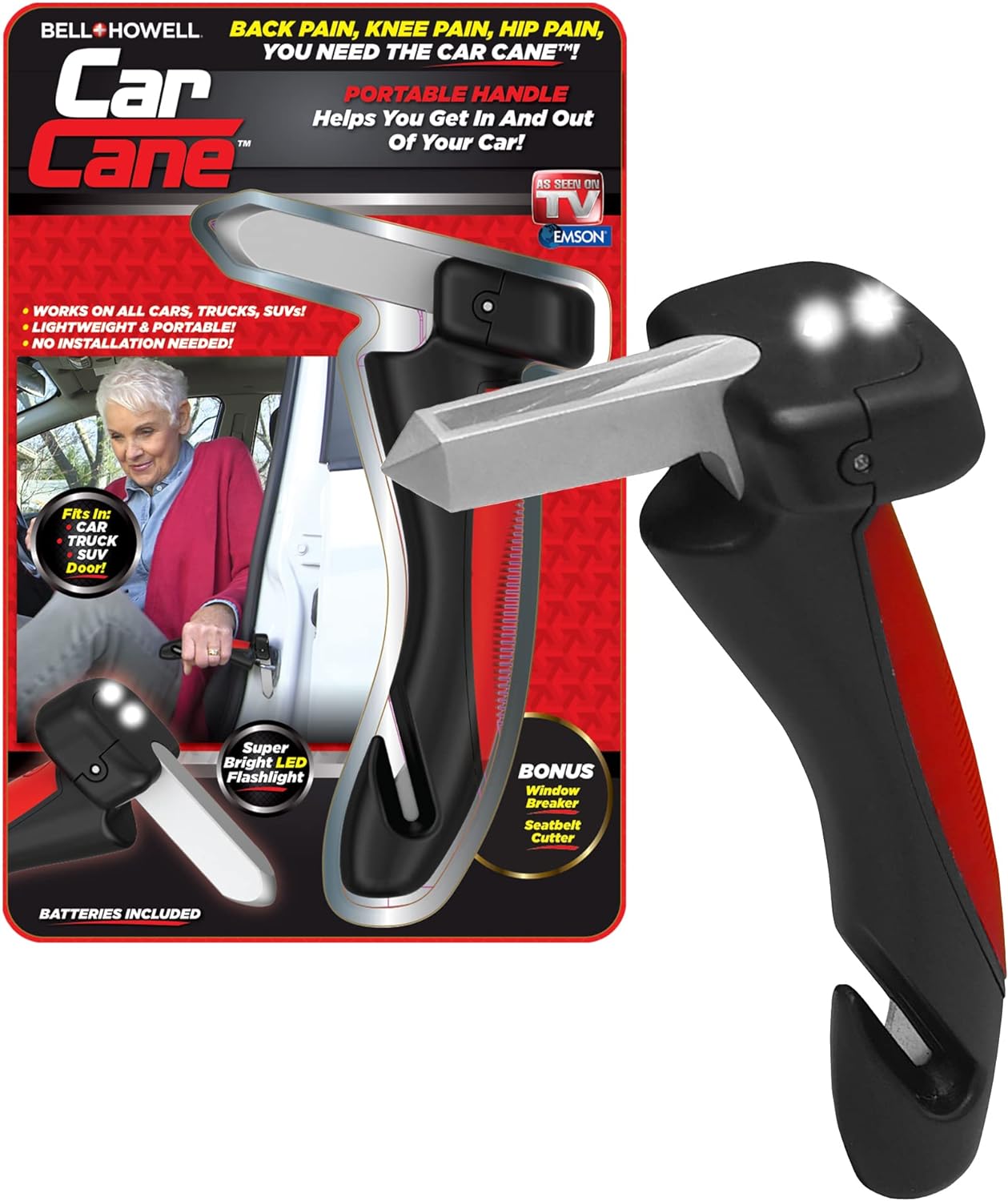 Car Cane™ - 4 in 1 Door Handle and Mobility Aid