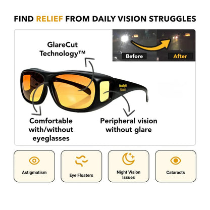 Headlight Glasses™ with GlareCut Technology